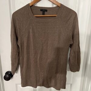 J.Crew Loose fitting Linen sweater